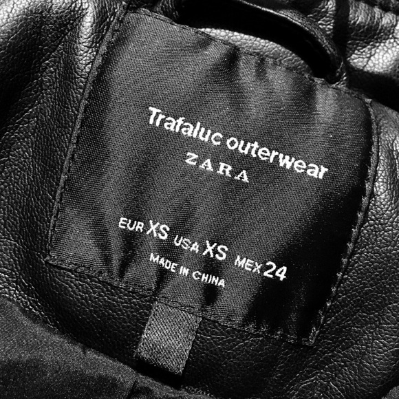 Zara Moto leather jacket - Picture 6 of 6